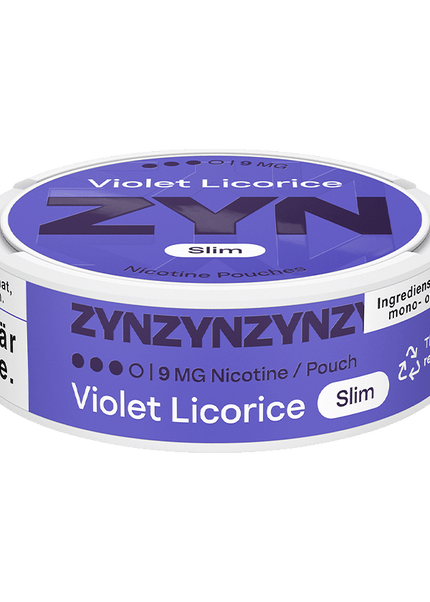 ZYN Violet Licorice Slim Strong 9mg