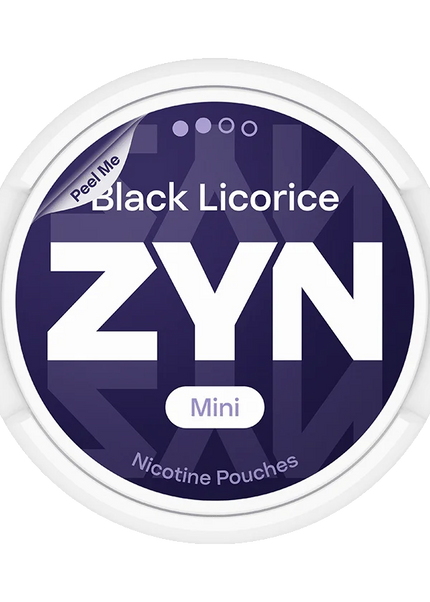 ZYN Black Licorice Mini Normal 3mg