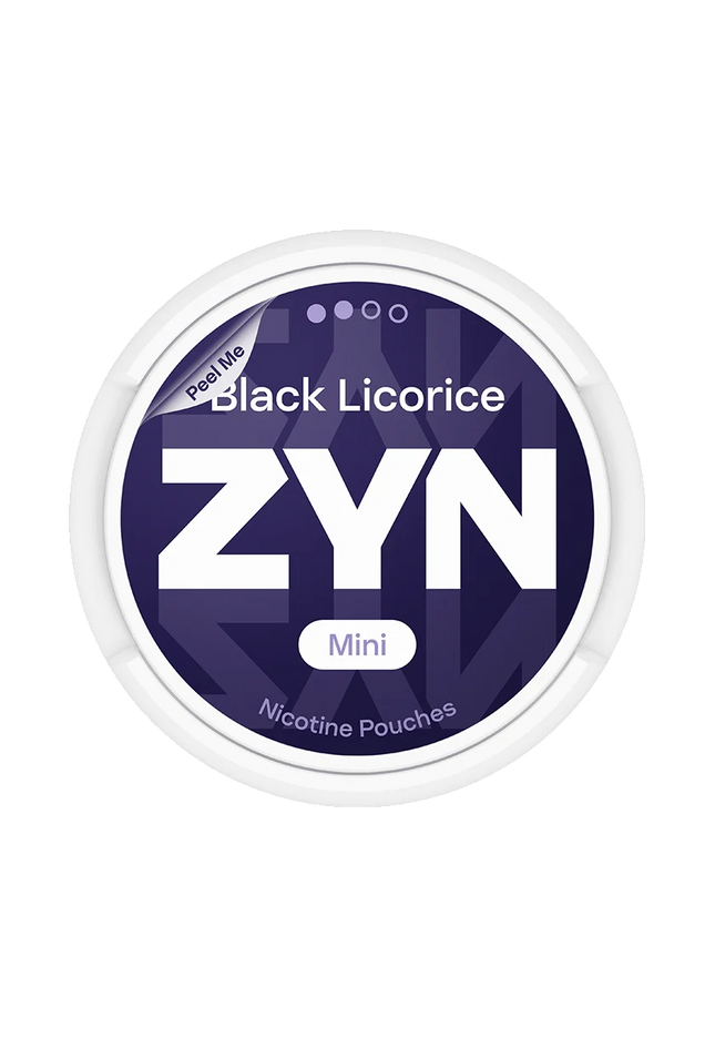 ZYN Black Licorice Mini Normal 3mg