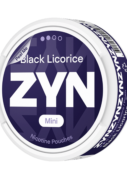 ZYN Black Licorice Mini Normal 3mg