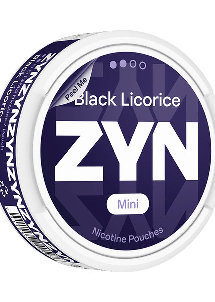 ZYN Black Licorice Mini Normal 3mg