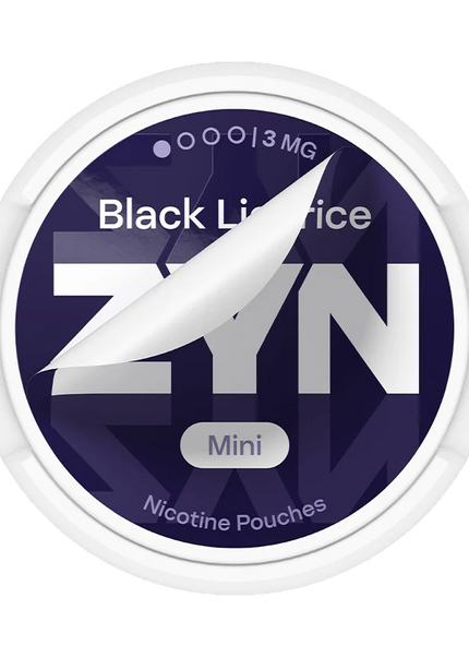 ZYN Black Licorice Mini Normal 3mg