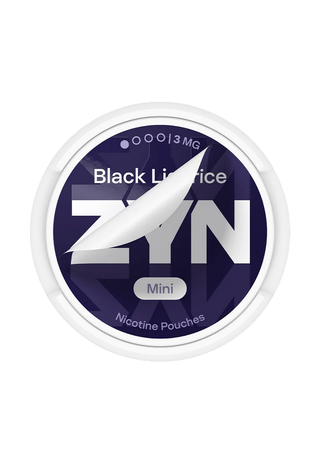 ZYN Black Licorice Mini Normal 3mg